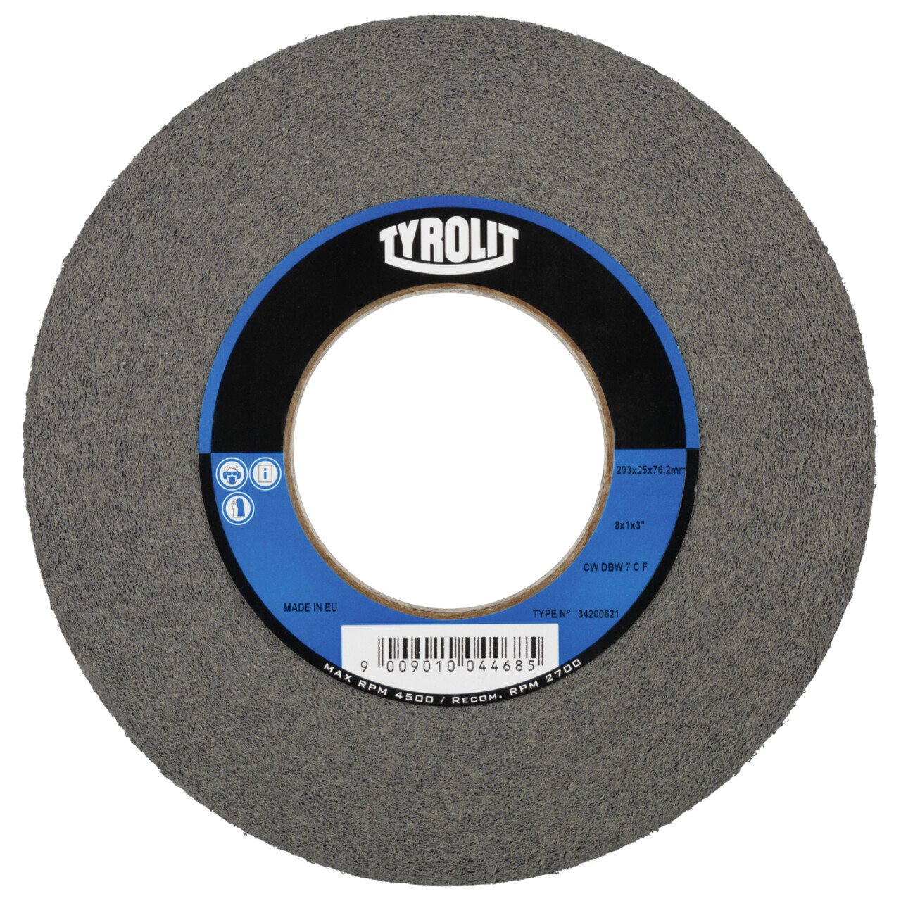 Tyrolit disque compact enroulé 203x25x76,2mm 8 C FEIN