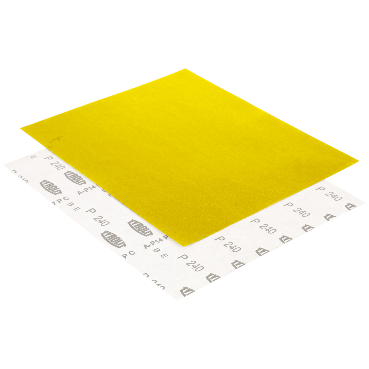 Feuille de papier Tyrolit 230x280 mm A100 C PREMIUM acier/Alu/vernis/bois