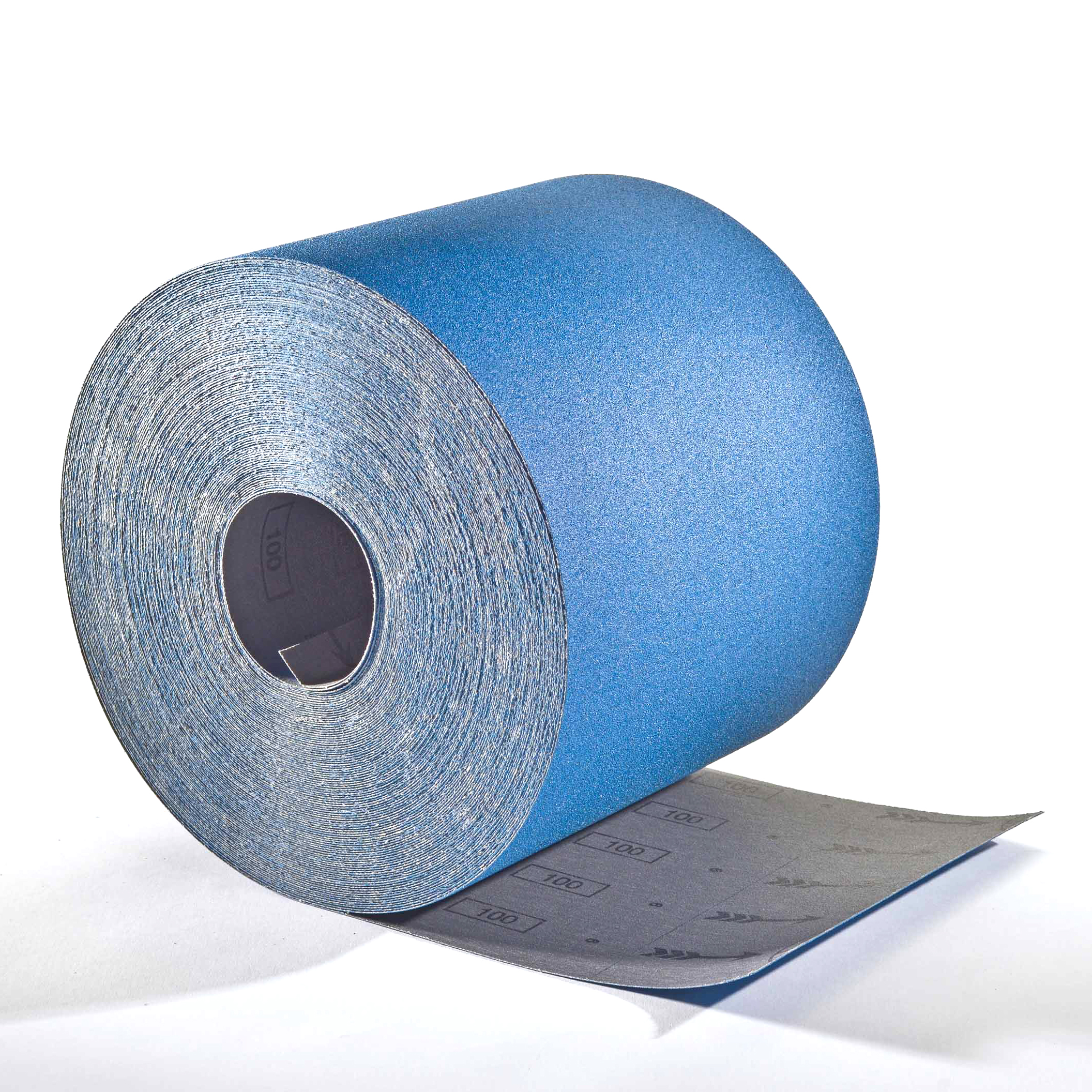 Awuko ZT62X rouleau en corindon zirconique pour le meulage des métaux et des sols en bois dur | largeur 200 mm | longueur 5 m | grain 24 | tissu abrasif X lourd et résistant à la déchirure adapté aux machines à poncer le parquet